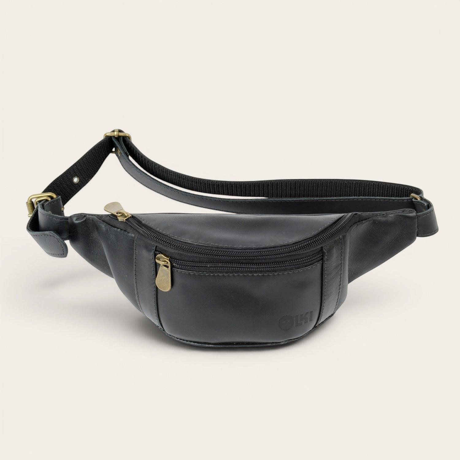 Banano de Cuero Unisex Isla de Pascua OLKI - Negro-2