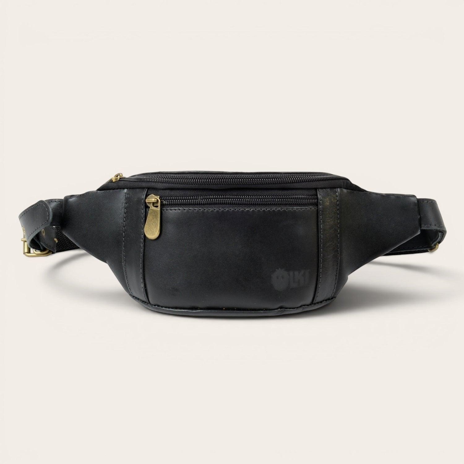 Banano de Cuero Unisex Isla de Pascua OLKI - Negro-3