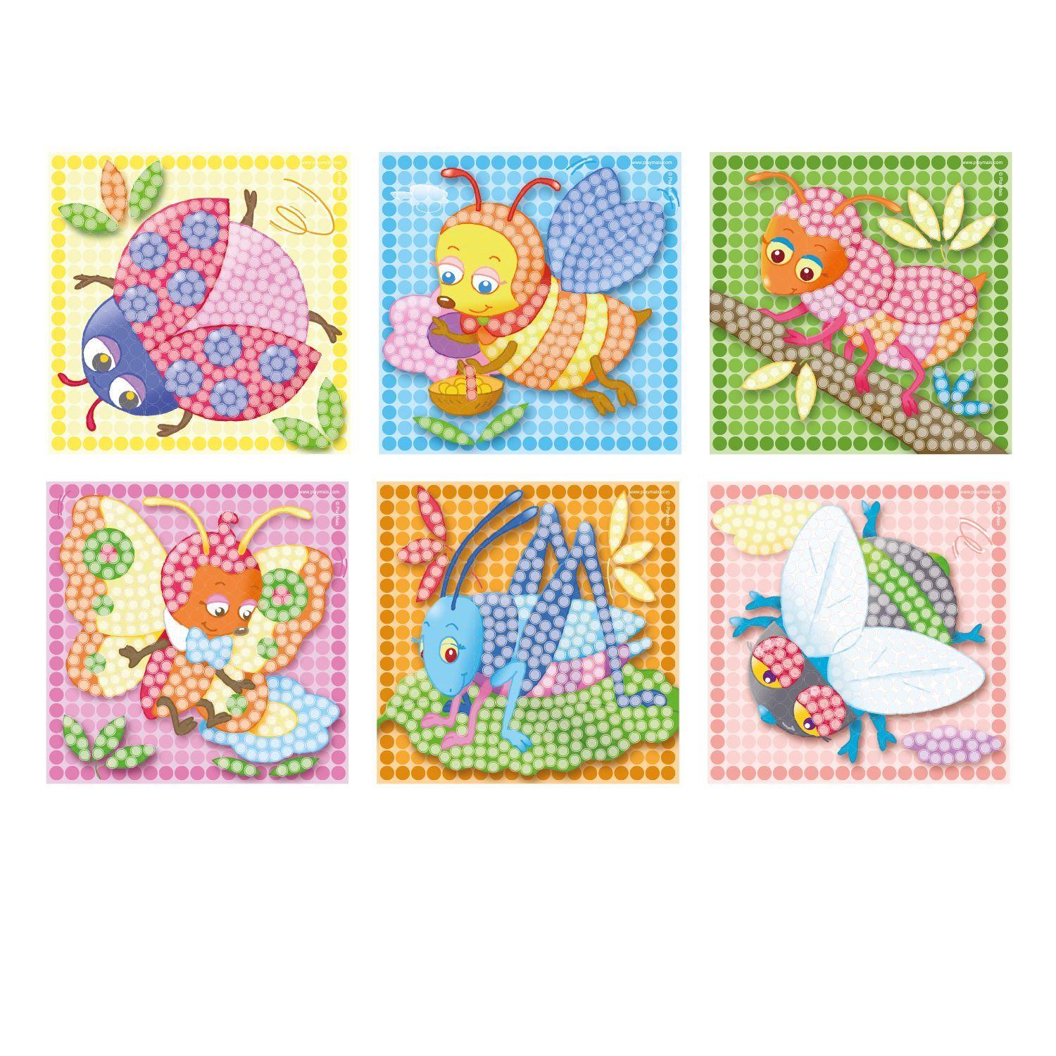 Juguete ecológico Mosaic little insectos-2