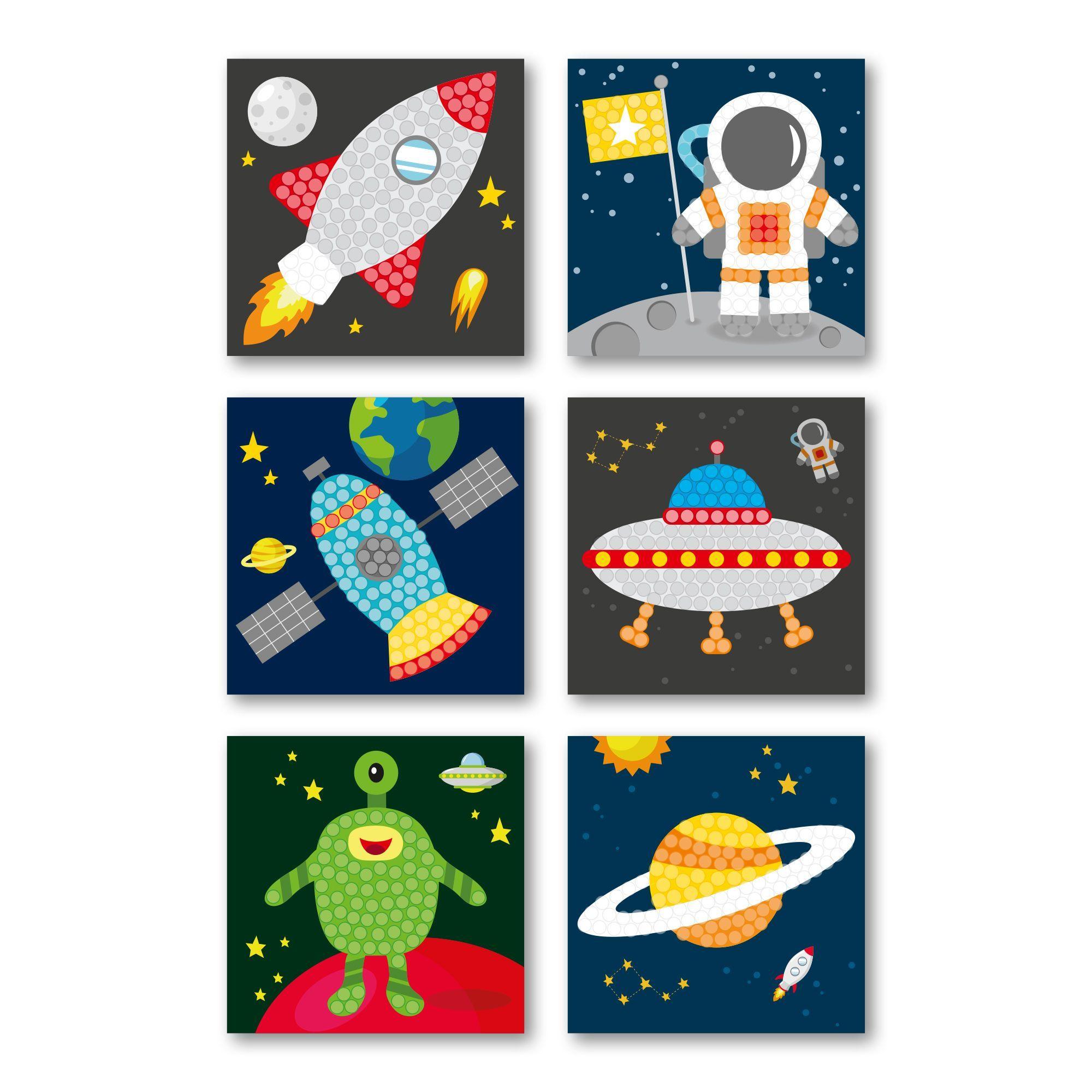 Juguete ecológico Mosaic little cosmos-3