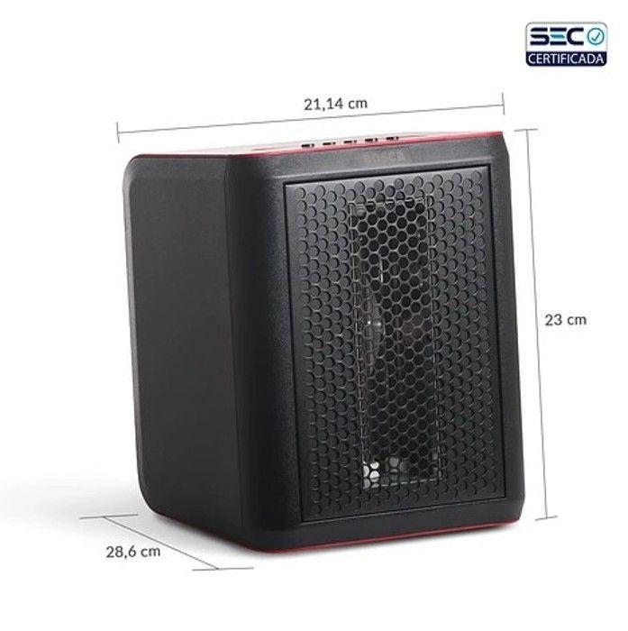 CALEFACTOR INFRAROJO BOSCA COMPACT 1500 ROJO-4