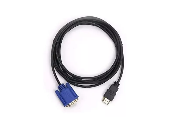 Cable Hdmi A Vga 1.5 Mts, Malla, Con Filtro.-2