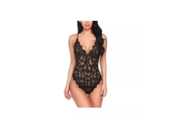 Babydoll Body Sexy Traje O Bikini De Una Pieza Para Mujer-0