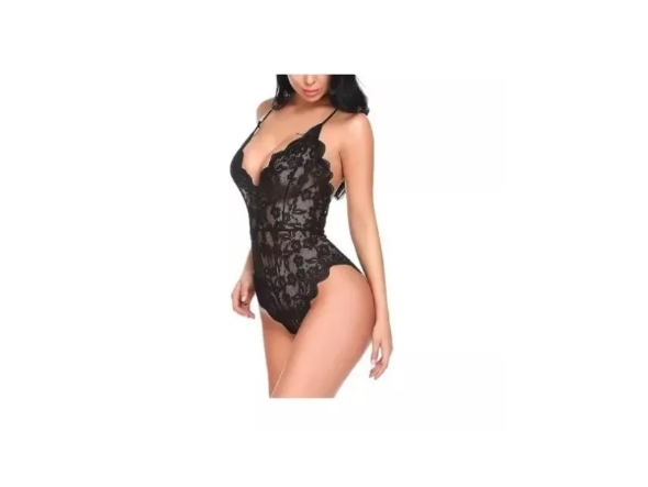 Babydoll Body Sexy Traje O Bikini De Una Pieza Para Mujer-3