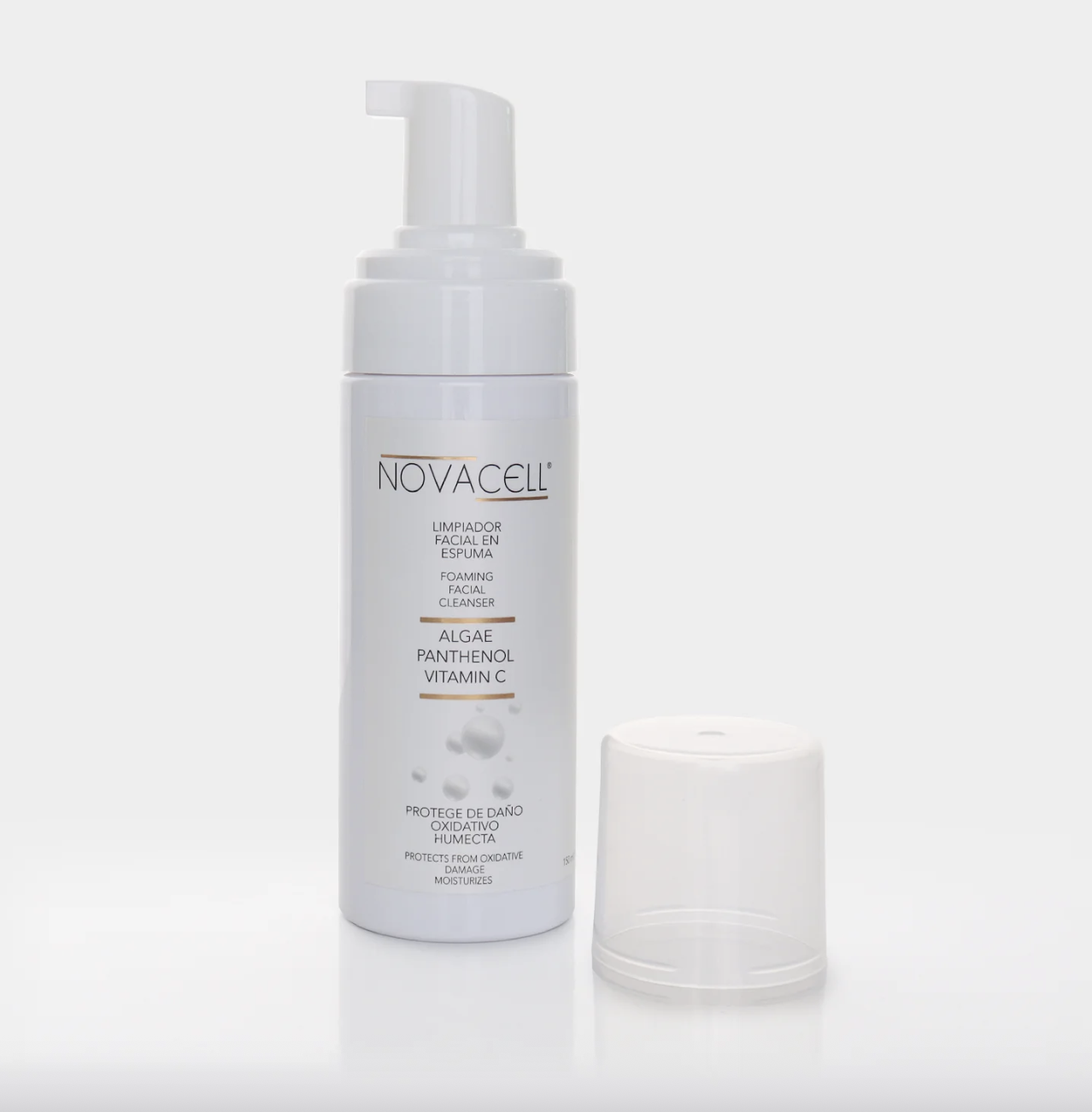 Foaming Facial Limpiador en espuma Algas Pantenol Vitamina C-2