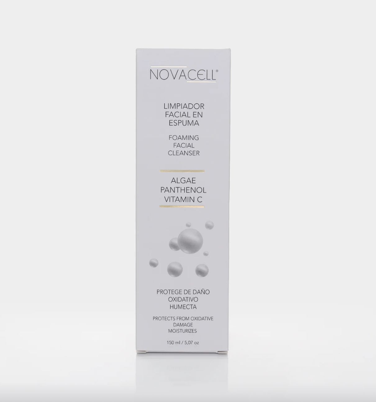 Foaming Facial Limpiador en espuma Algas Pantenol Vitamina C-3