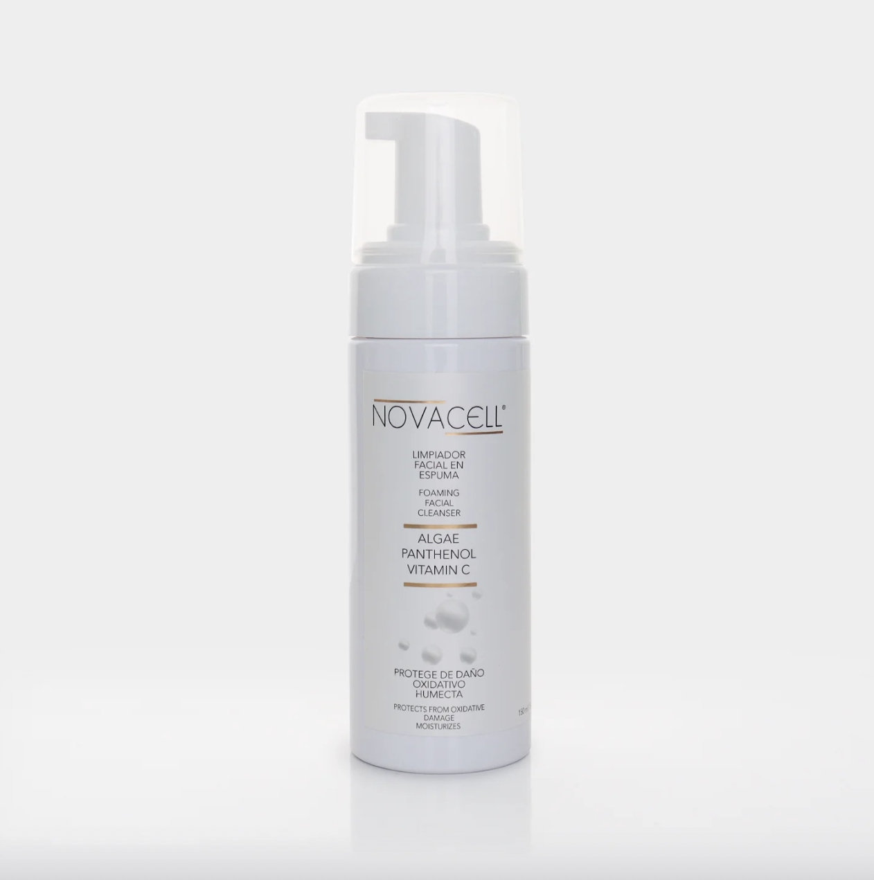 Foaming Facial Limpiador en espuma Algas Pantenol Vitamina C-4