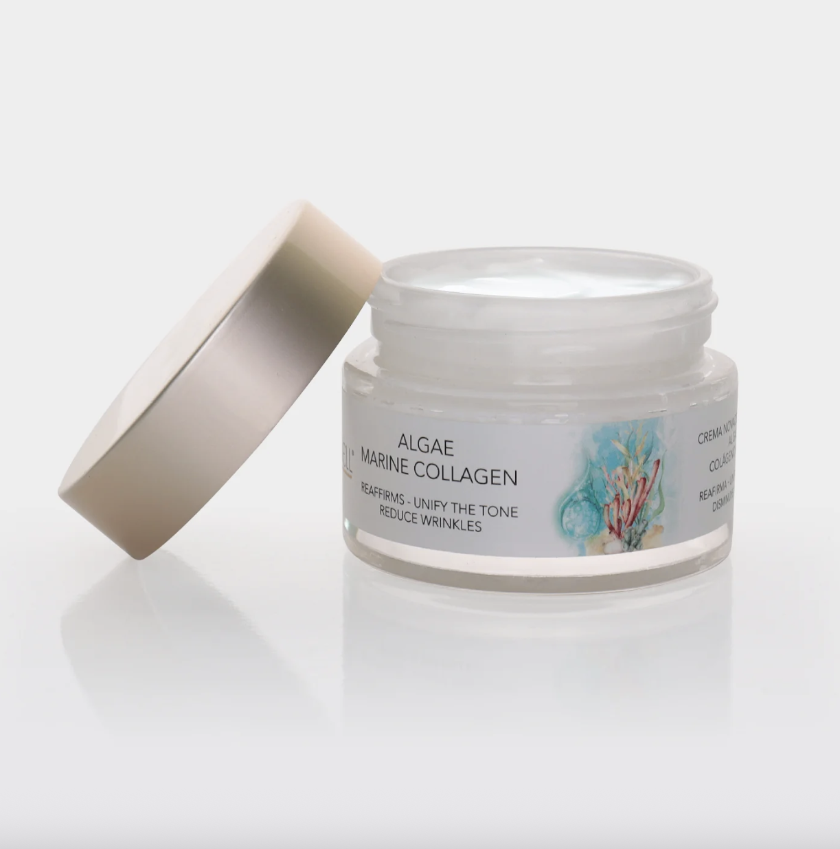 Antiage Crema Facial Cara Algas Col geno Marino HIDRATADA Y TONIFICA-2