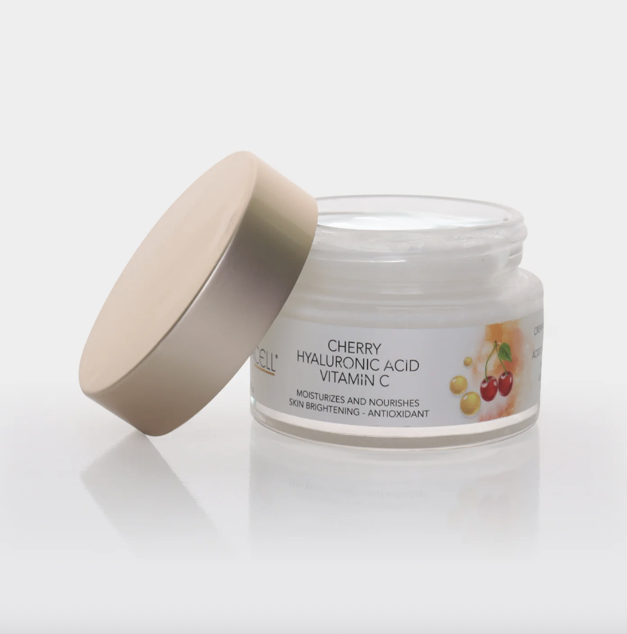 Antiage Crema Facial Cara Cereza acido Hialuronico Vitamina C-2