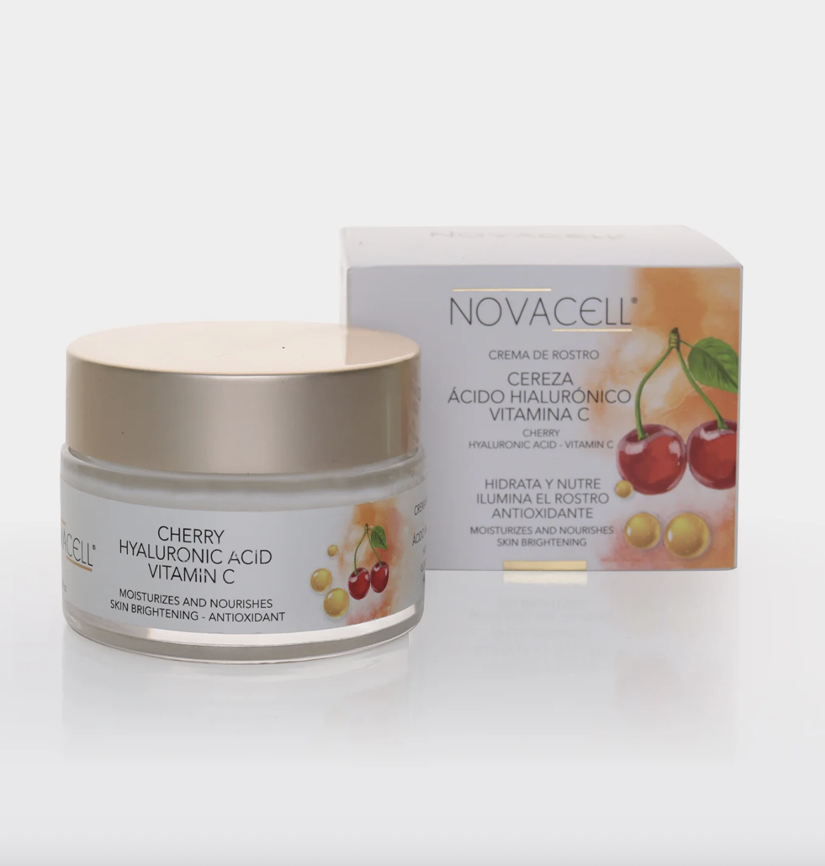 Antiage Crema Facial Cara Cereza acido Hialuronico Vitamina C-5