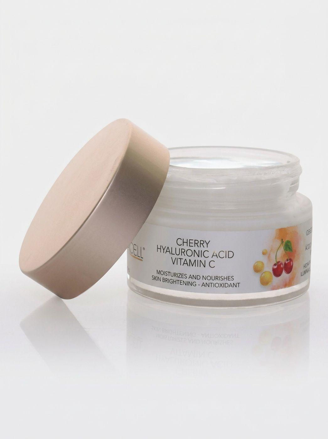 Antiage Crema Facial Cereza + ác. Hialuronico +Vitamina C. Ilumina y nutre-2