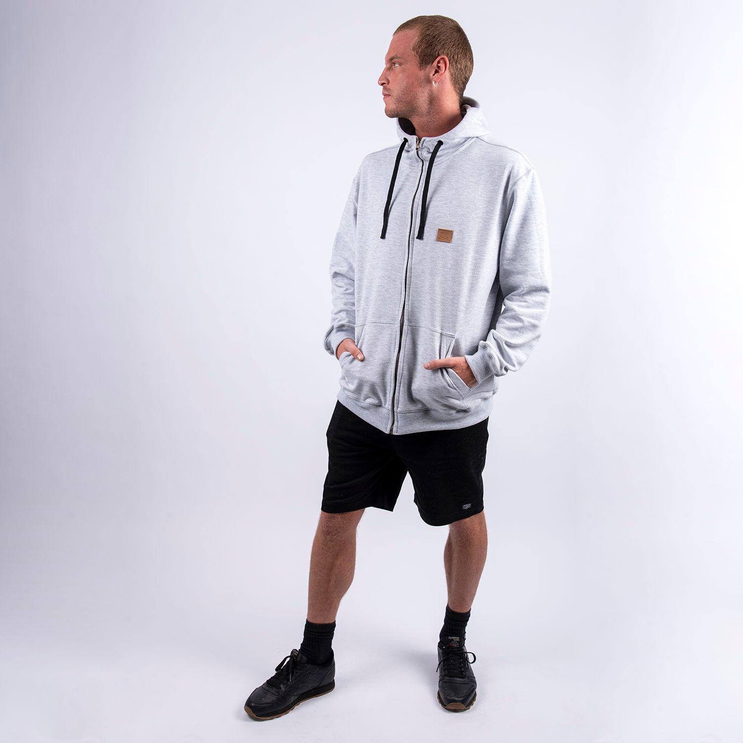 Poleron Toke Cuero Con Cierre Melagne Claro-3