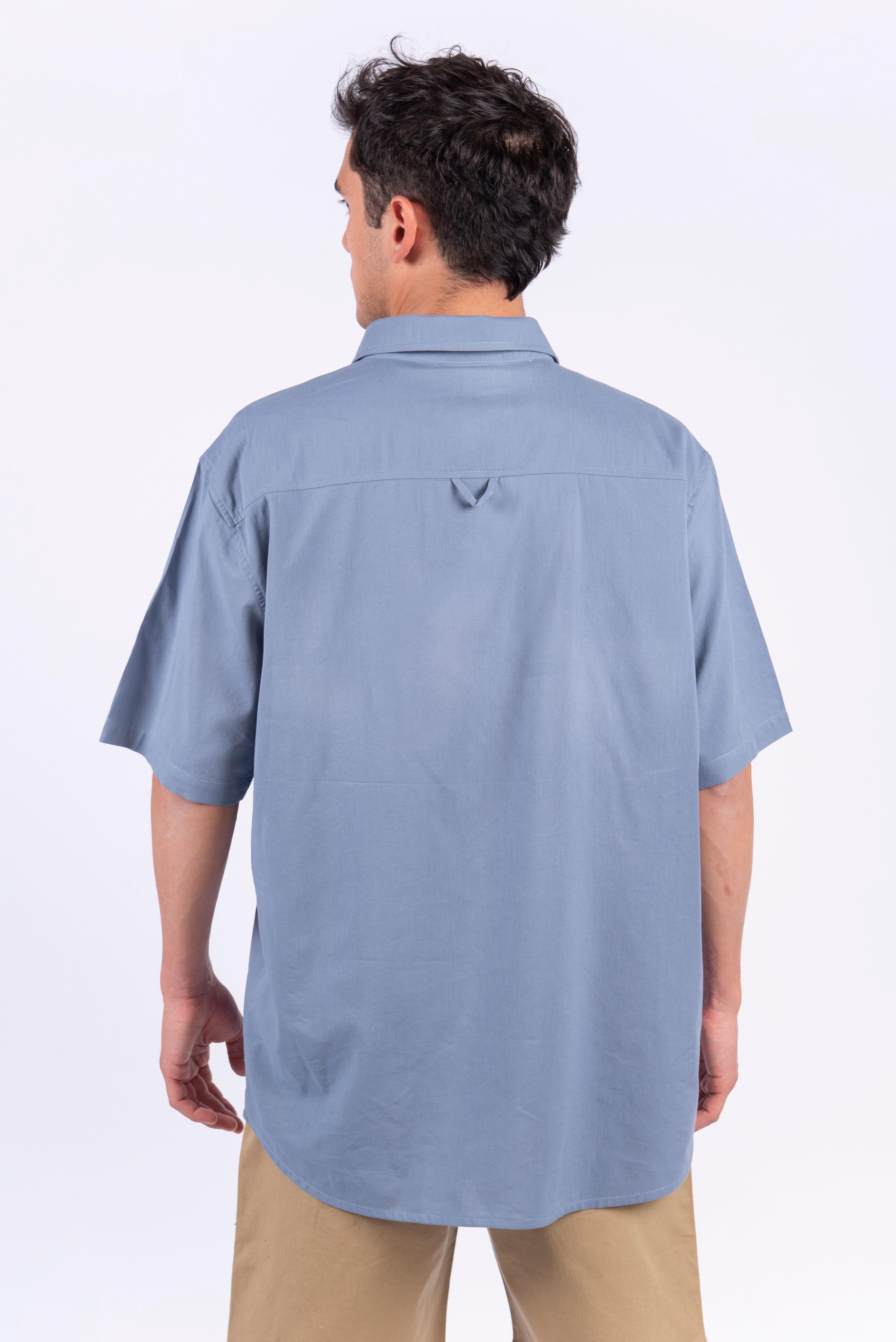 Camisa Azul Hombre-2