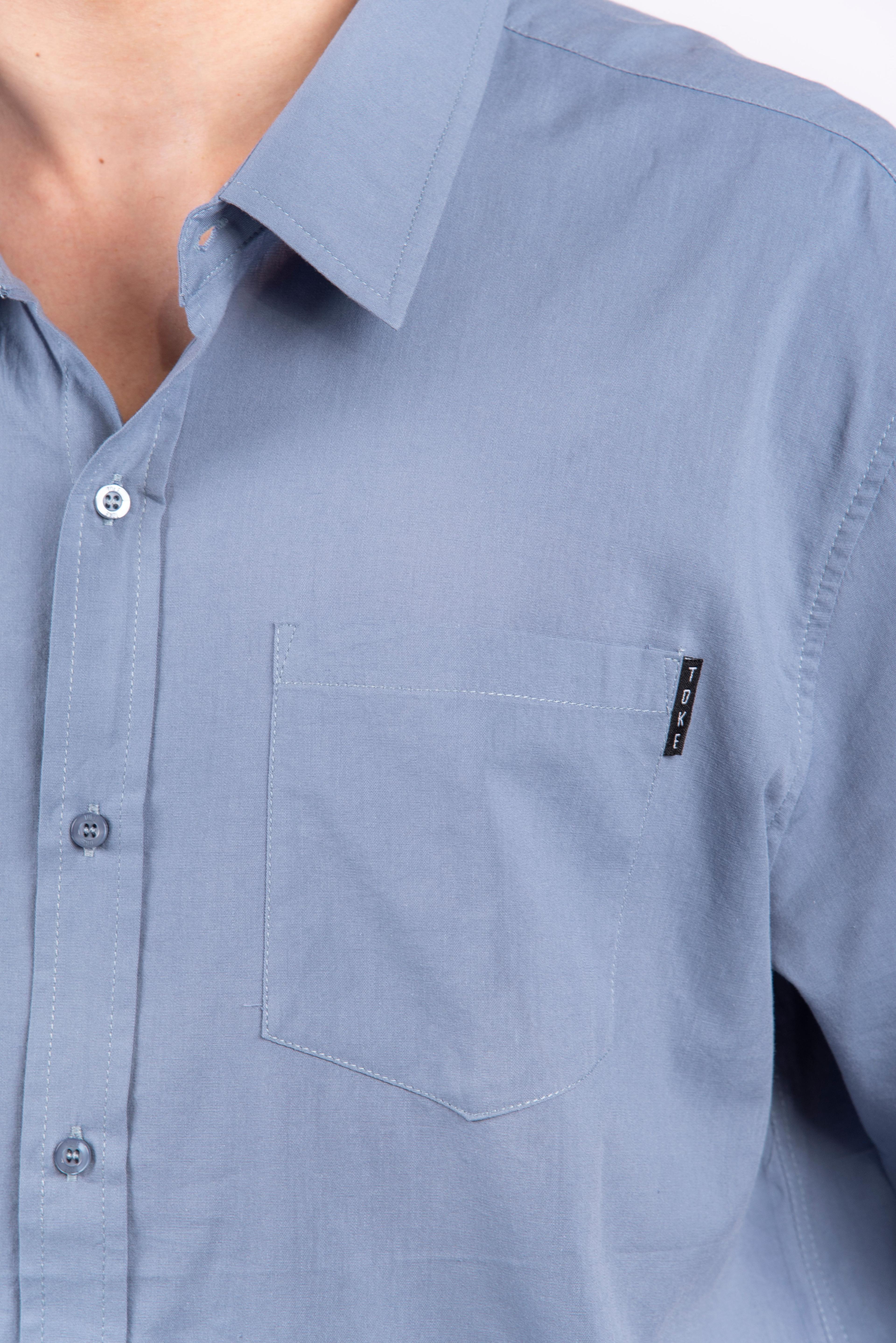 Camisa Azul Hombre-1