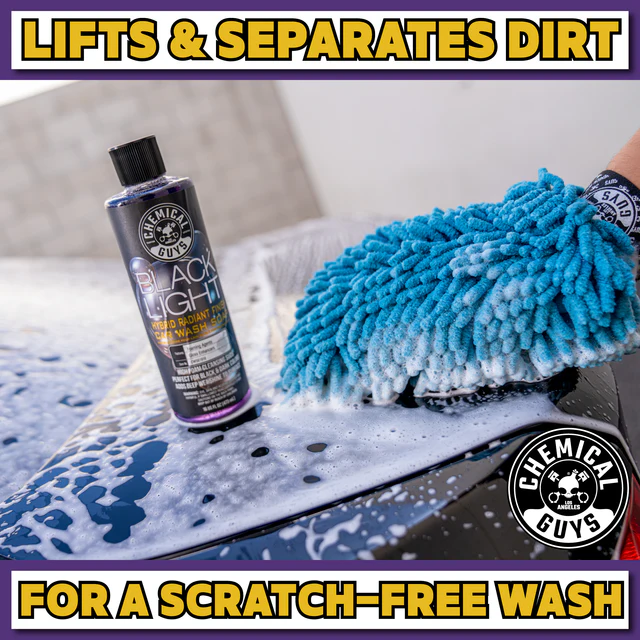 Shampoo para Autos Negros Black Light Hybrid Radiant Finish Car Wash Soap Chemical Guys-3