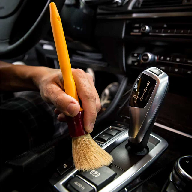 Brocha Detailing Boar’s Hair Detail Brush Chemical Guys-2