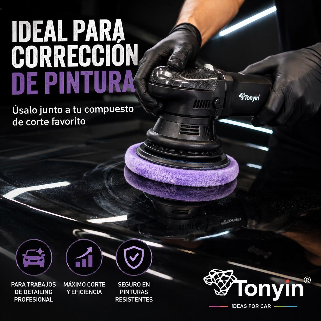 Pad de Lana para Pulir Tonyin 5 Coarse Alto Corte TP04A-3