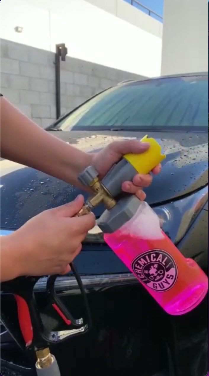 Cañon de Espuma Big mouth max foam cannon Chemical Guys-3