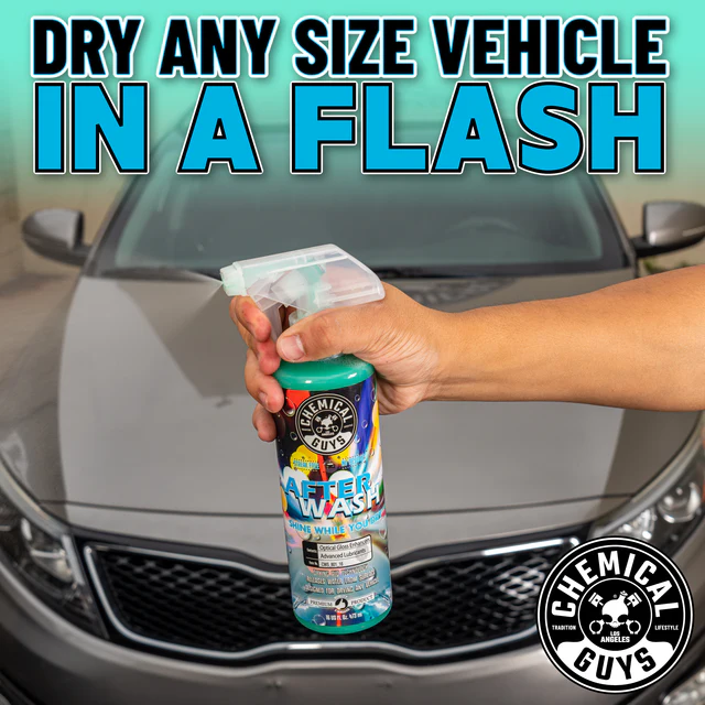 After Wash Facilitador de Secado y Cera Chemical Guys 473 ml-3