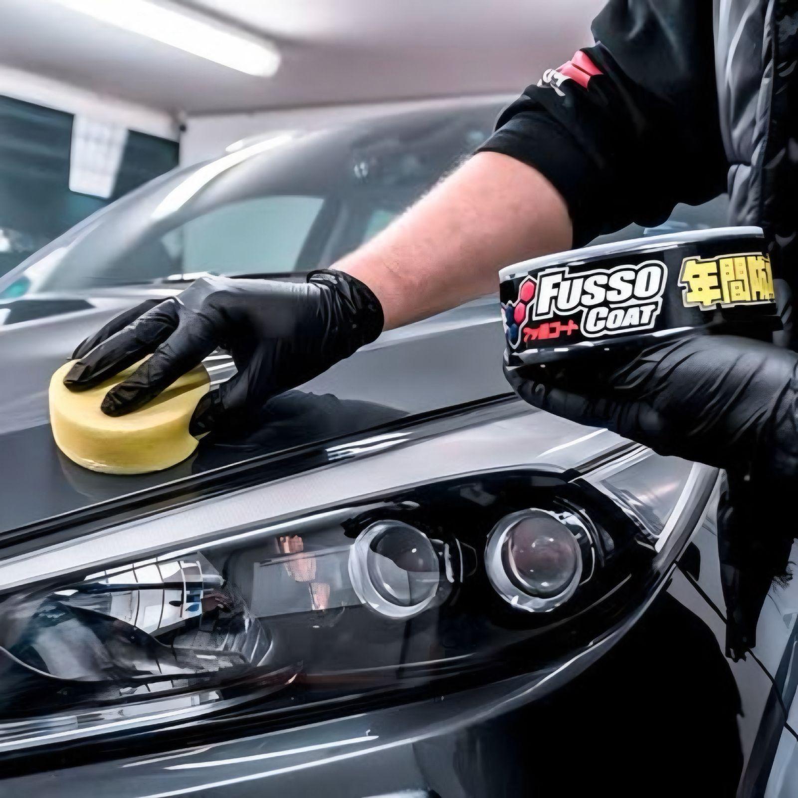 Cera Auto Soft99 Fusso Coat Sellador Hidrof bico Brillante-3