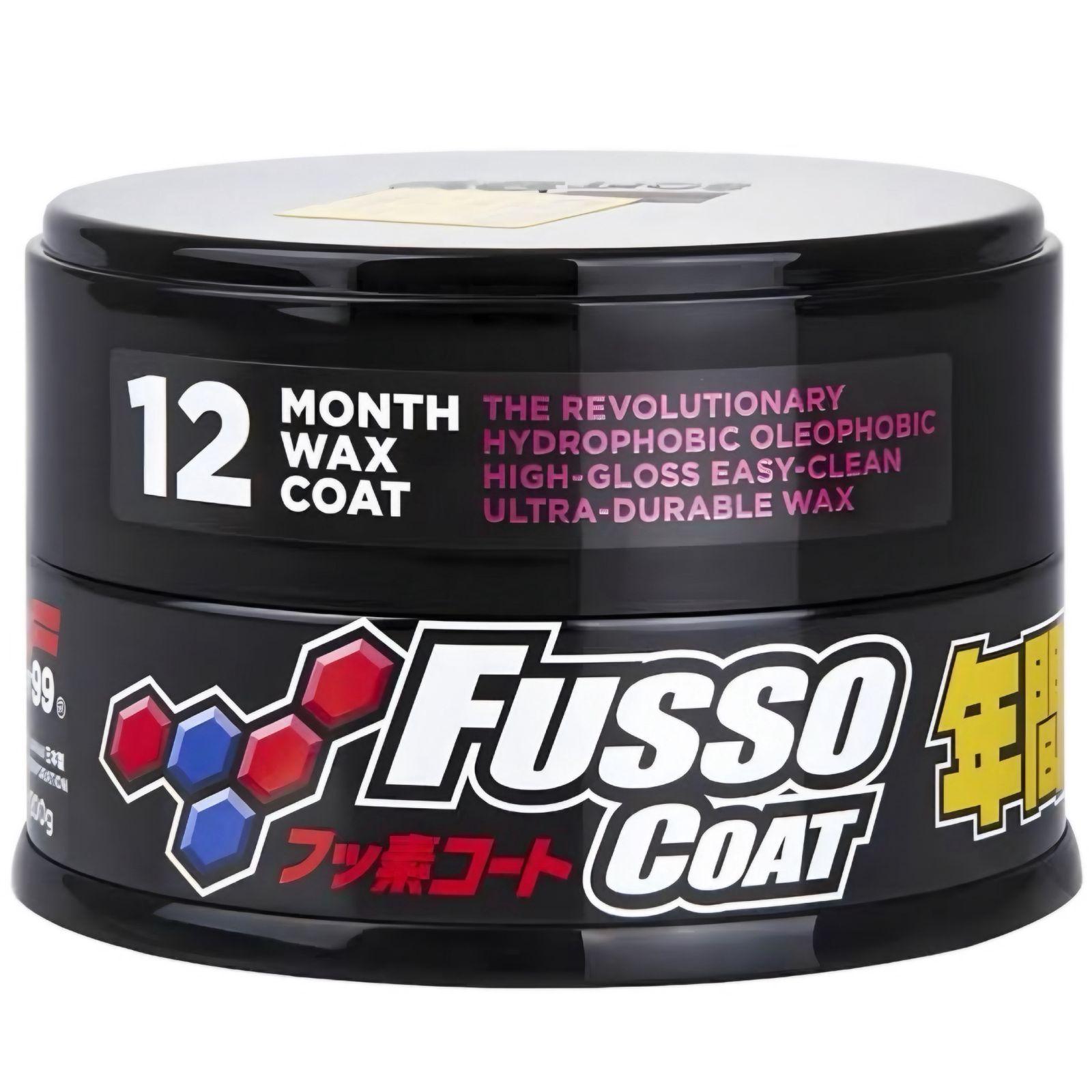 Cera Auto Soft99 Fusso Coat Sellador Hidrof bico Brillante-5