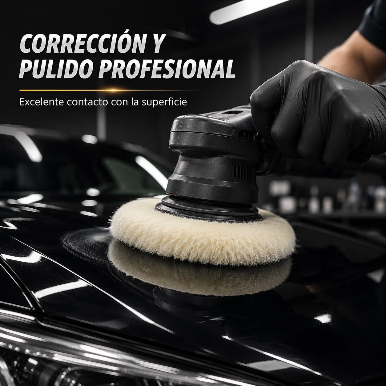 Pad De Lana Para Pulir Tonyin TP02C 5 Pulgadas Auto-3