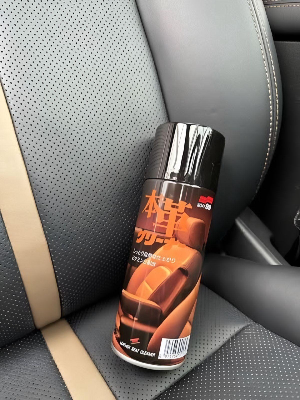 Limpiador Cuero Auto Soft99 300ml Vitamina E Origen Japones-3