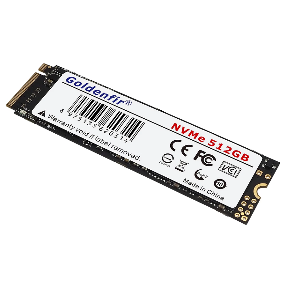 Disco Sólido Ssd Interno Goldenfir 128gb M.2 Nvme Pci-e-2