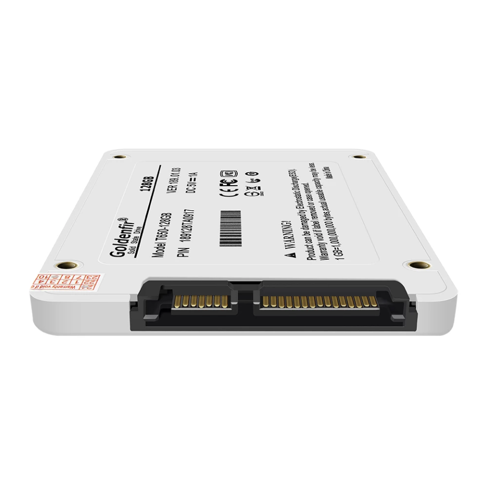 Disco Sólido Ssd Interno Goldenfir T650-120gb 189.01.03 120gb Blanco-2