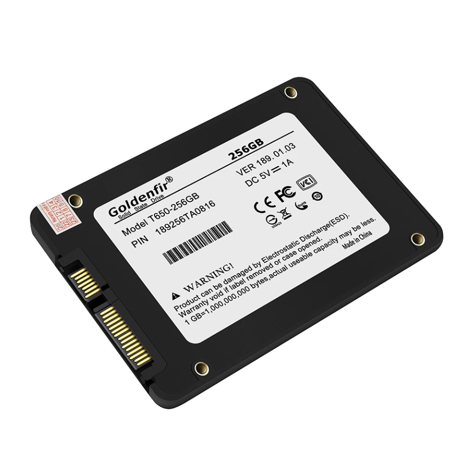 Disco Sólido Ssd Interno Goldenfir T650-240gb 240gb Negro-3