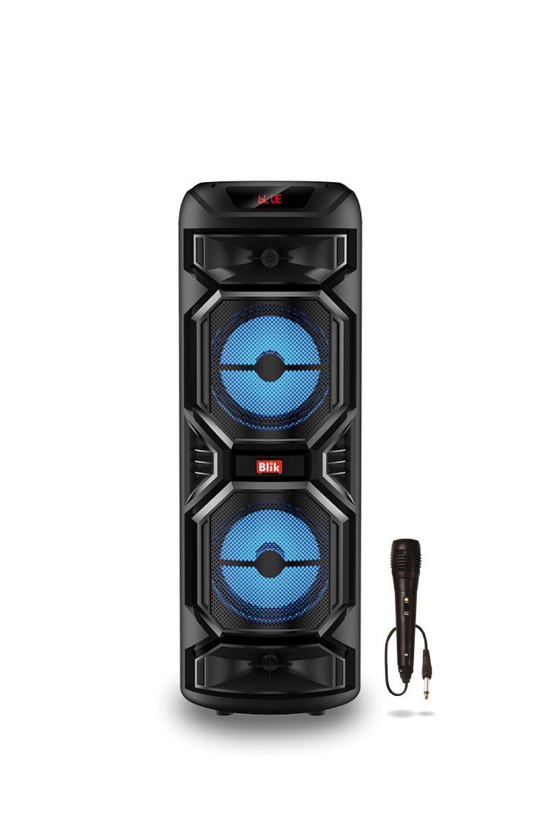 Parlante Bluetooth Karaoke Con Microfono Blik Wavemax1-0