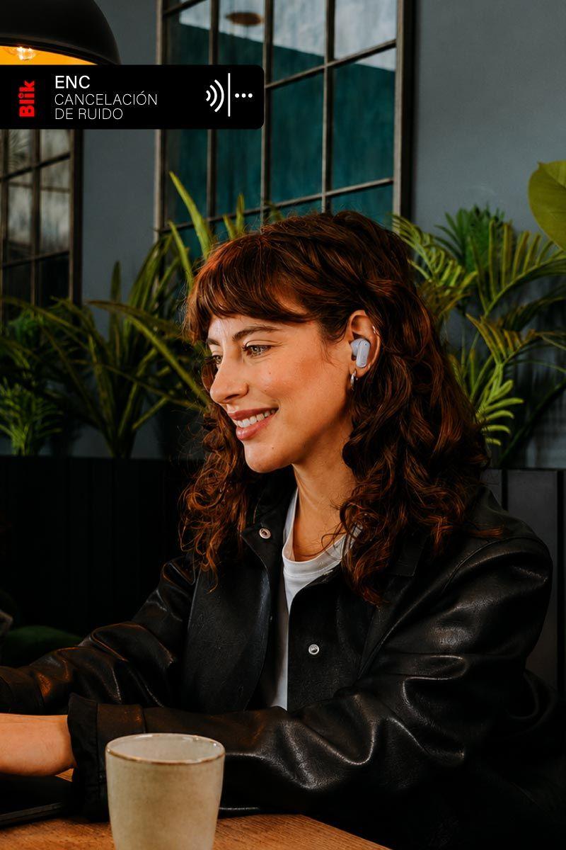 Audifonos Bluetooth Inalámbricos Blik Air500 Gris 30 hrs-2