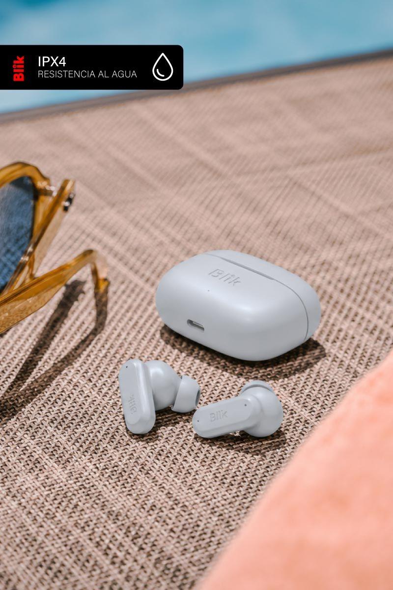 Audifonos Bluetooth Inalámbricos Blik Air500 Gris 30 hrs-5