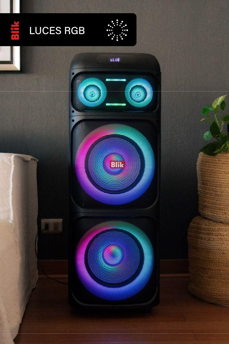 Parlante Bluetooth Karaoke Con Microfono Blik Lightup700-4