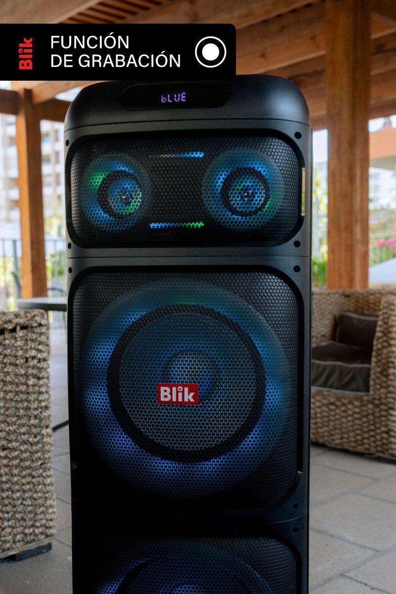 Parlante Bluetooth Karaoke Con Microfono Blik Lightup700-5