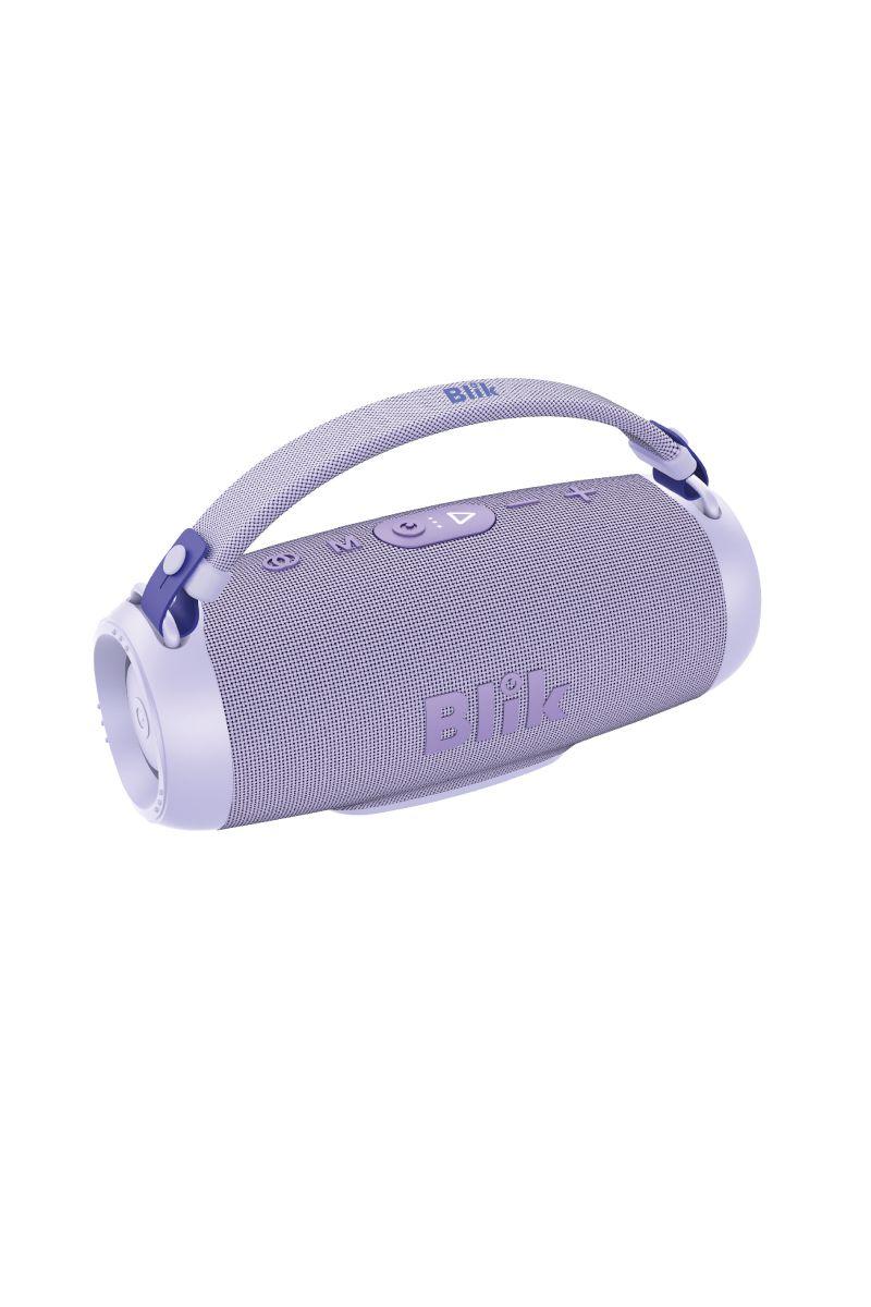 Parlante Bluetooth Portátil Blik Powerbass30 30W 15 Hrs Lila-1