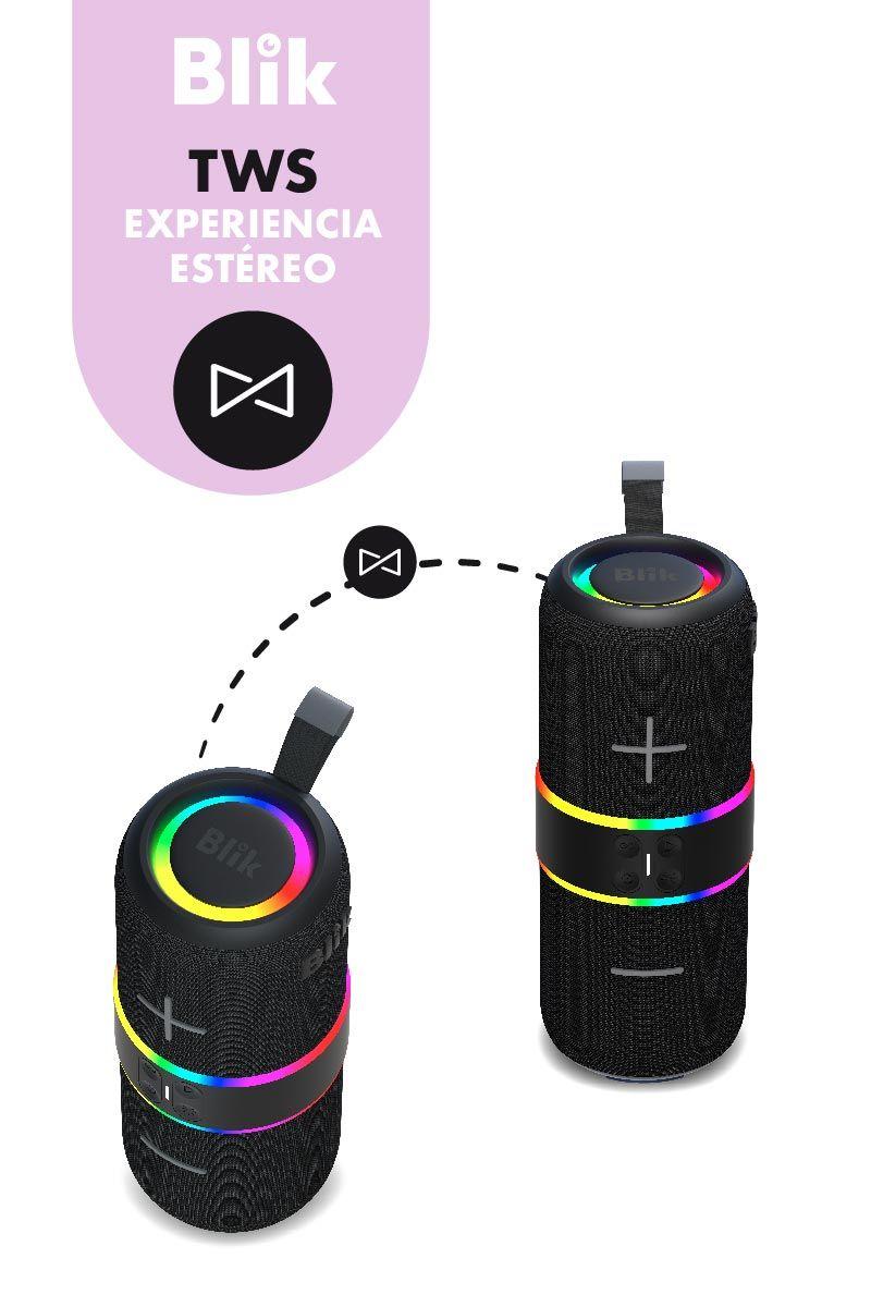 Parlante Bluetooth Portátil Blik Hype360-6