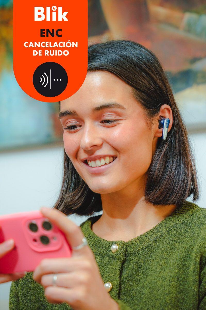 Audifonos Bluetooth Blik Game-X Baja Latencia 30 hrs-5