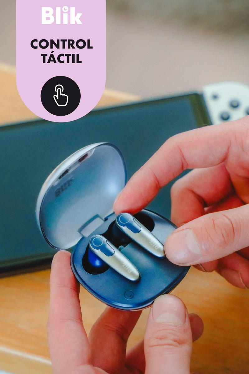 Audifonos Bluetooth Blik Game-X Baja Latencia 30 hrs-7