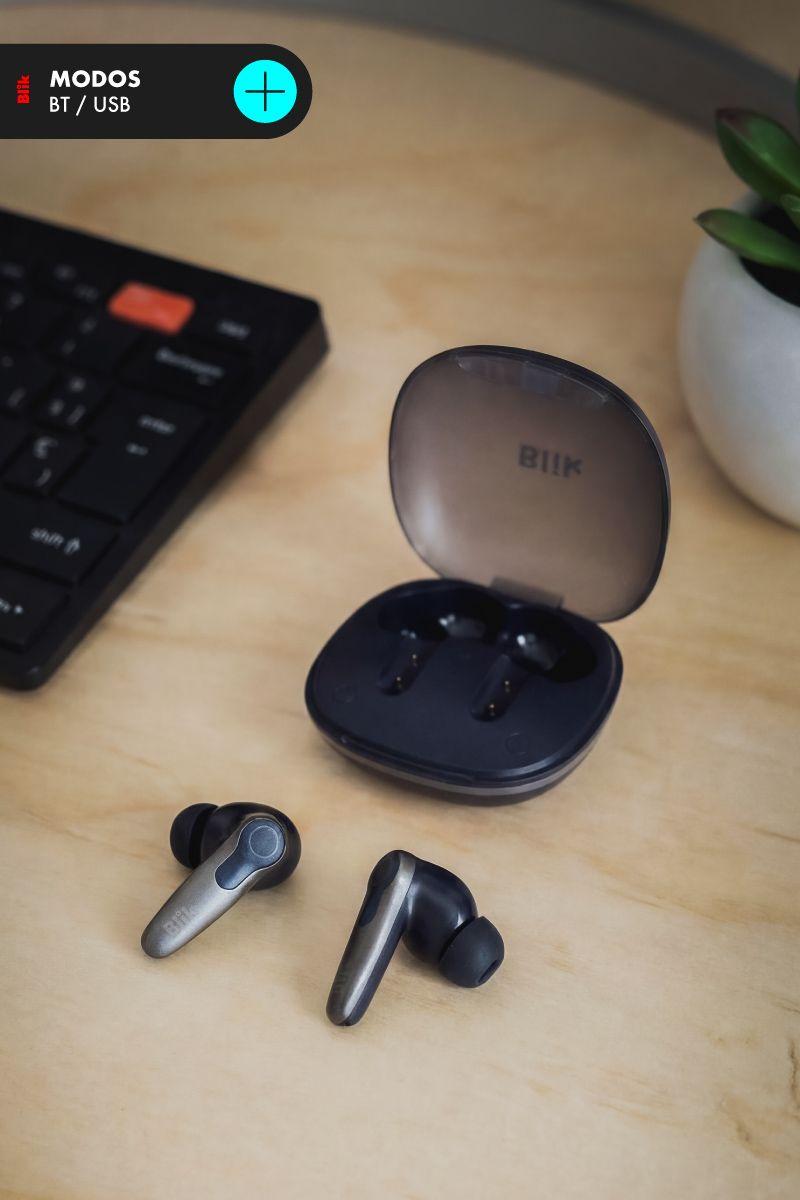 Audifonos Bluetooth Blik Game-X Baja Latencia 30 hrs-6