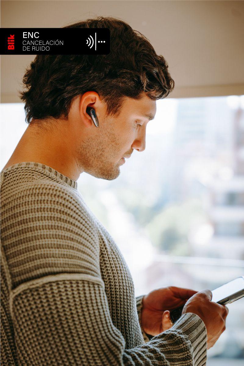 Audifonos Bluetooth Blik Game-X Baja Latencia 30 hrs-2