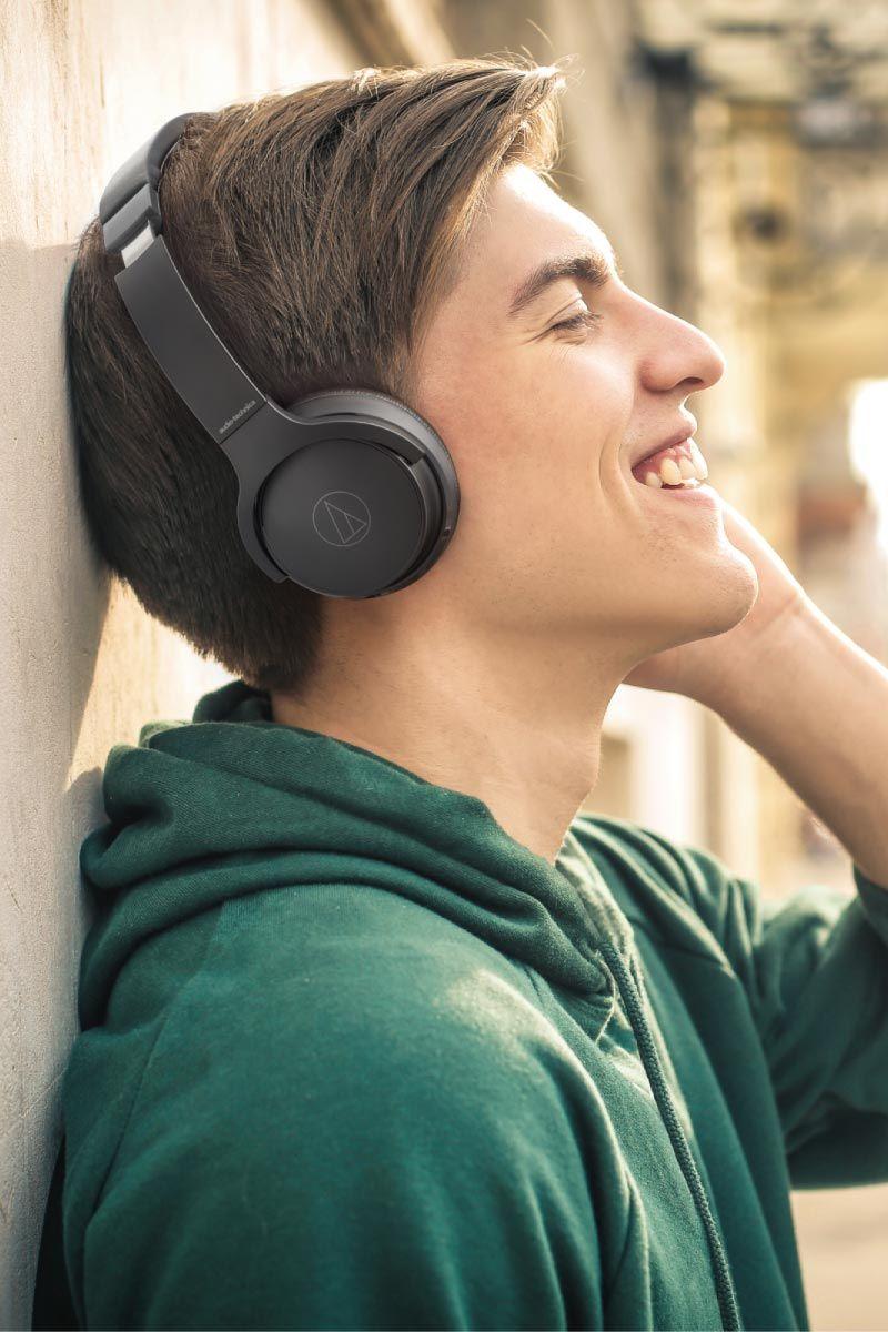Audífonos Bluetooth Audio-Technica ATH-S220BT Negro-5