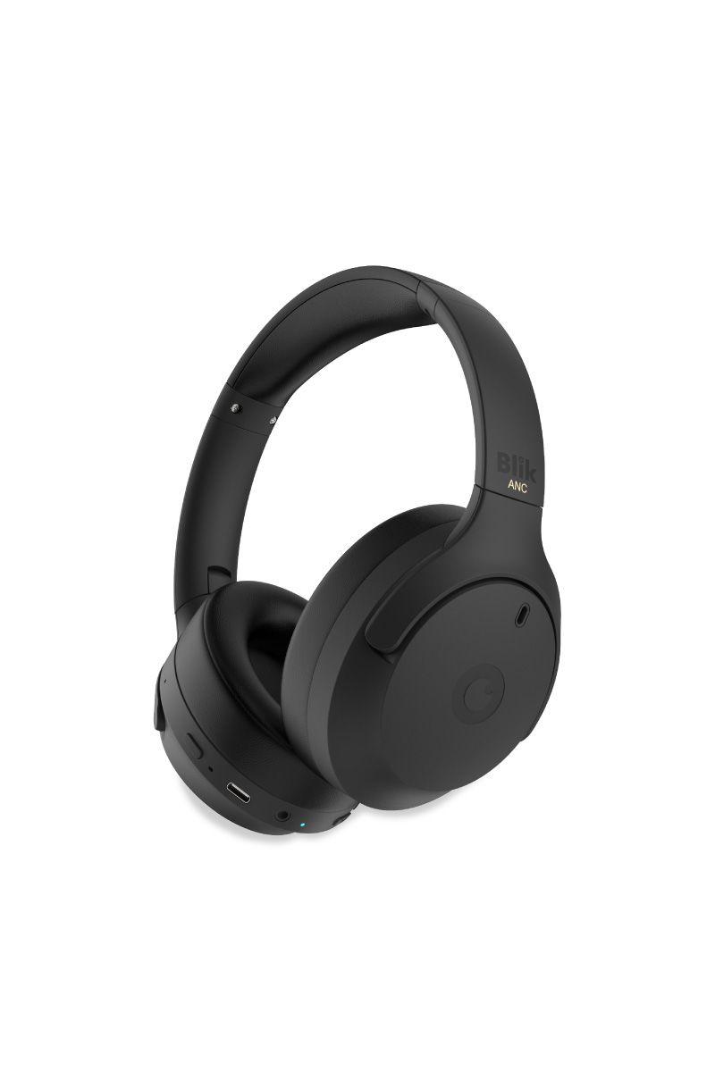 Audifonos Bluetooth Blik Powersoul Cancelación De Ruido 60H Negro-0