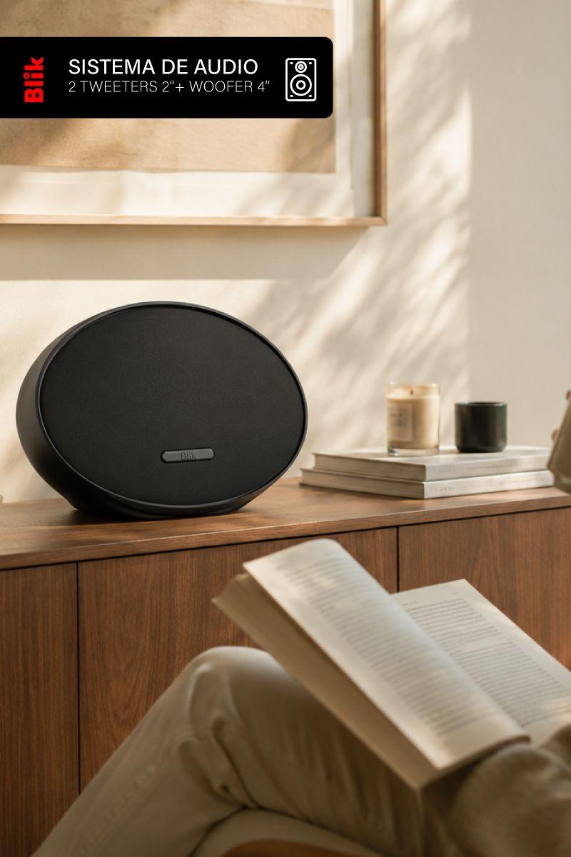 Parlante Bluetooth Blik Moonlight 60W Hi-Fi 15H DSP Negro-6