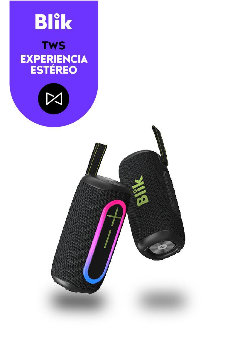 Parlante Bluetooth Portátil Blik HypeLights-4