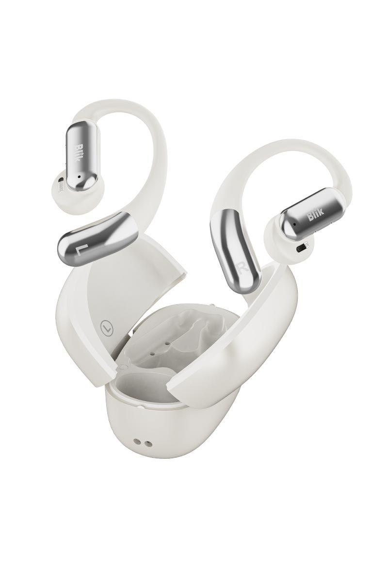 Audífonos Bluetooth Blik Motion Open-Ear 32H Crema-0