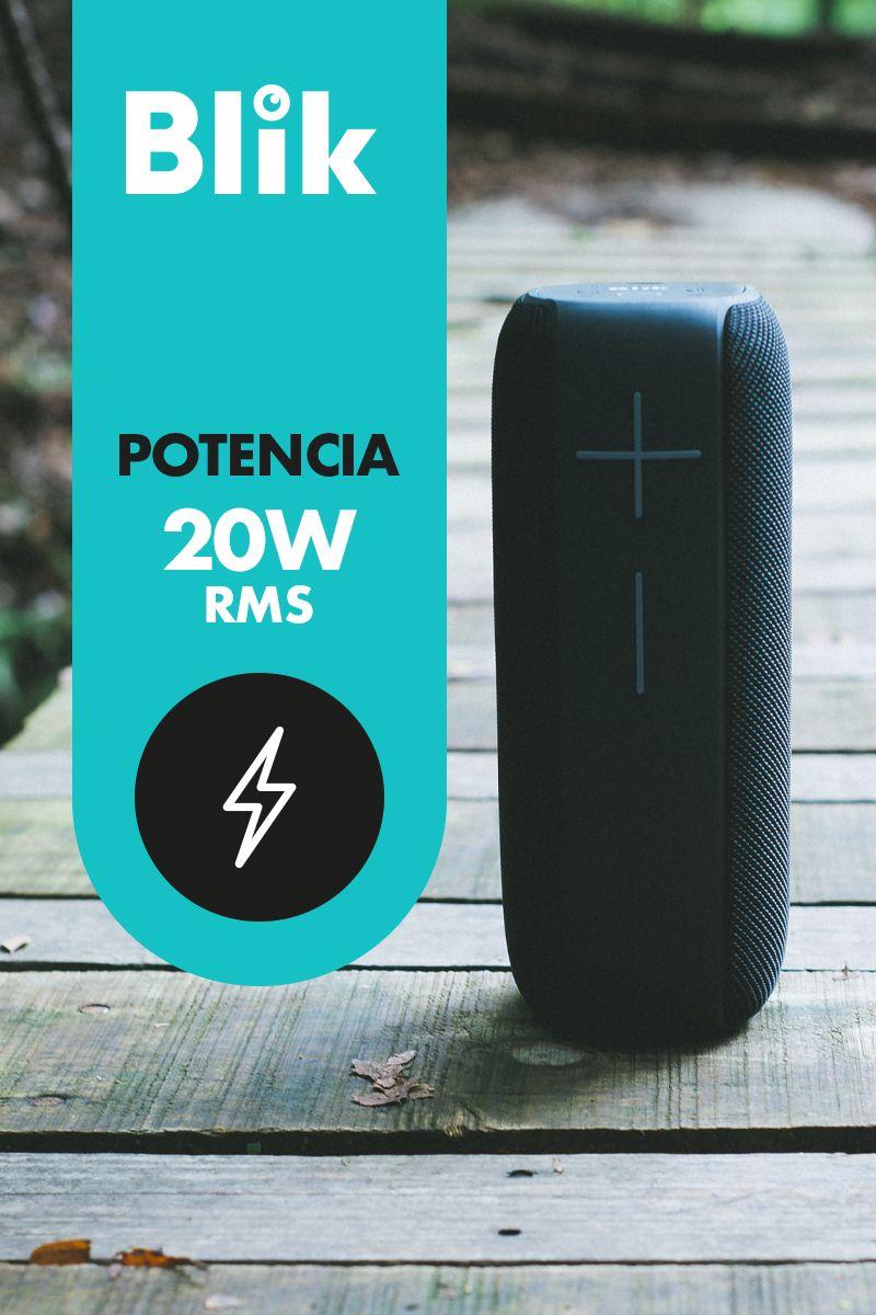 Parlante Bluetooth Blik HYPE2 Negro-2