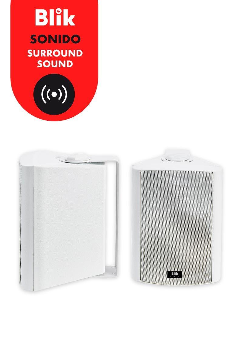 Par parlantes pasivos Blik Fidelity2 Blanco 60W-2