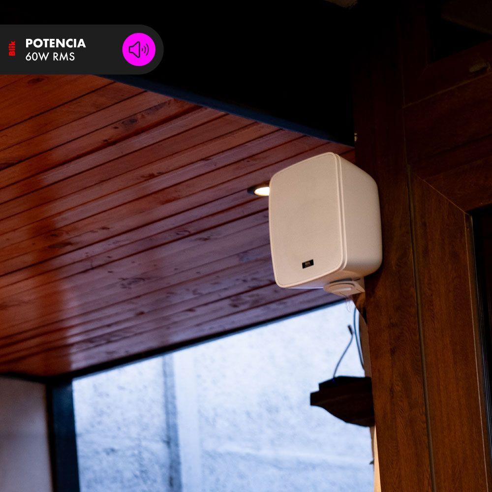Parlantes Instalación Activos Bluetooth Blik Fidelity Blanco 60W-3