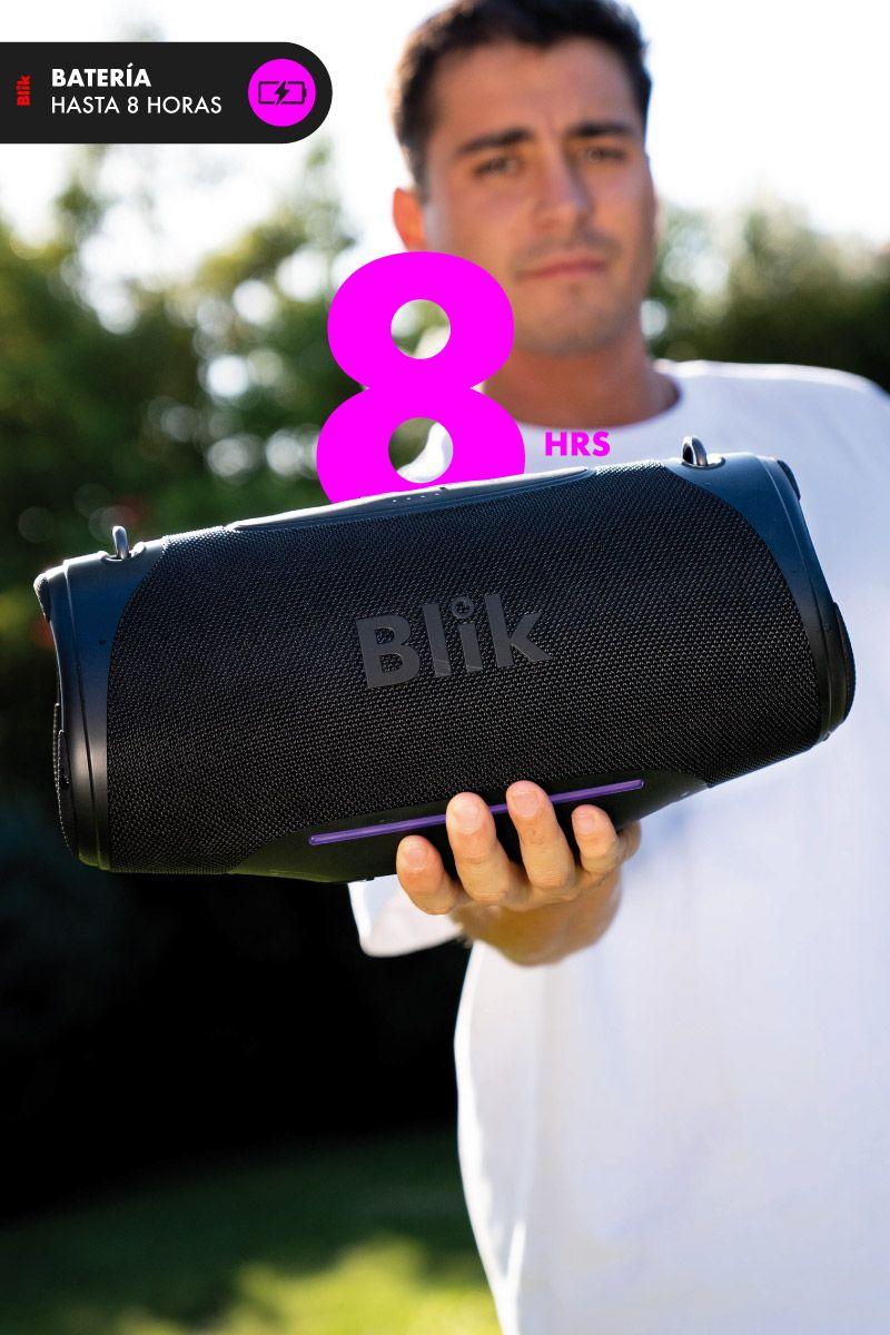 Parlante Bluetooth Portátil Blik Bass300 80W IPX7 8 Hrs-3